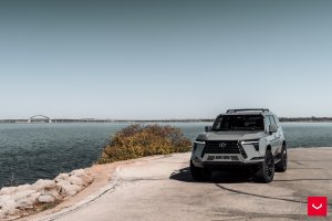 Lexus GX 550 Custom Wheels - HF6-4 by Vossen - Gloss Black